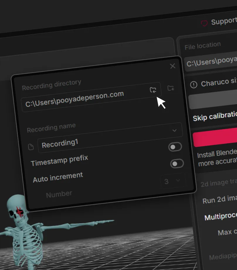 Software design for open source motion capture — FreeMoCap